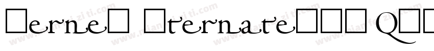 KernelAlternateSSK R字体转换